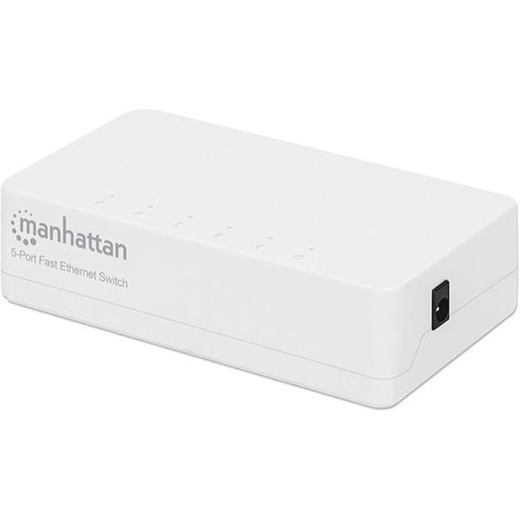 Manhattan 5-Port Ethernet Switch Unmanaged Plug & Play
