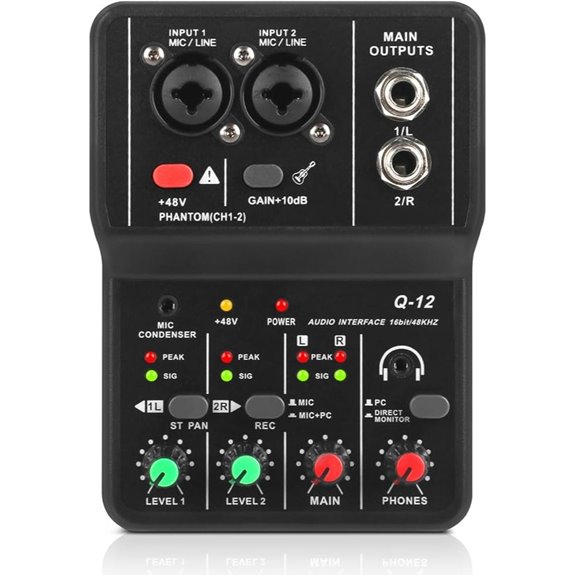 XTUGA USB Audio Interface for PC and Studio