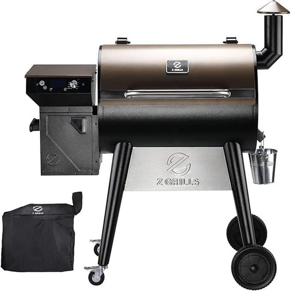 Z GRILLS 2025 8-in-1 Pellet Grill & Smoker