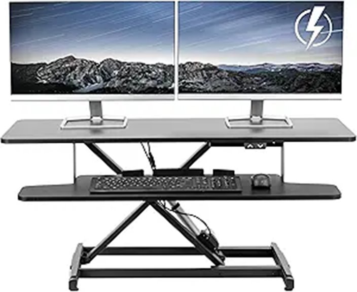 VIVO 42 Electric Standing Desk Converter
