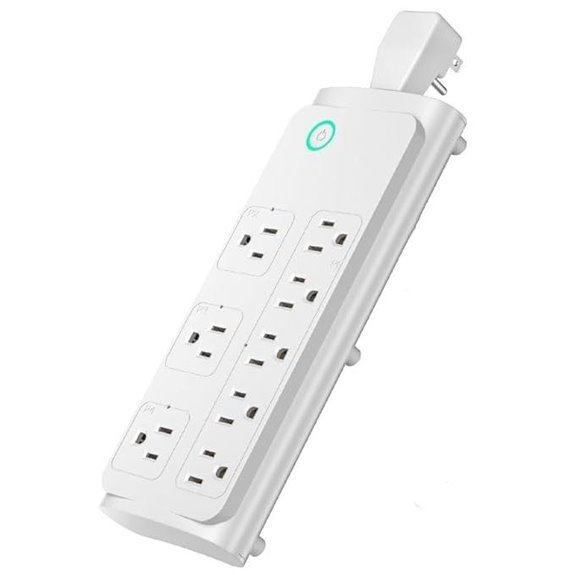 Smart Power Strip Outlet Extender with Alexa Compatibility