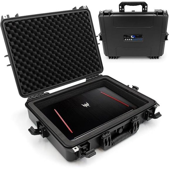 Waterproof Hard Laptop Case for 15.6-17.3 Inch Gaming Laptops