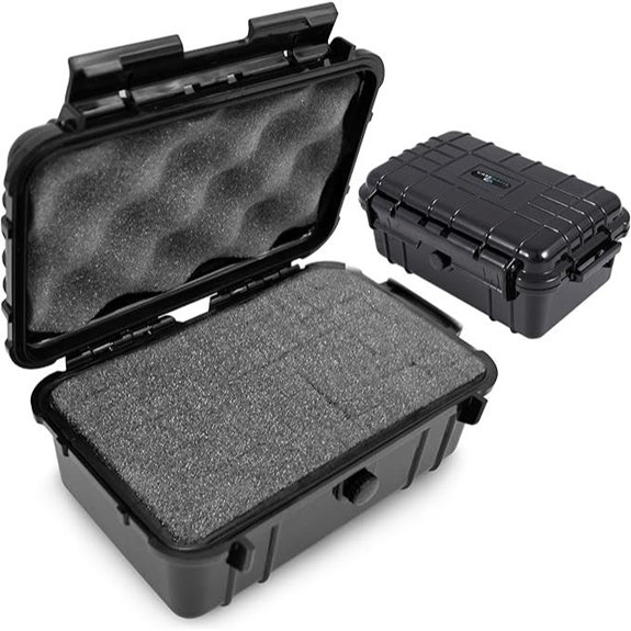 CASEMATIX 8 Waterproof Hard Case with Foam Interior