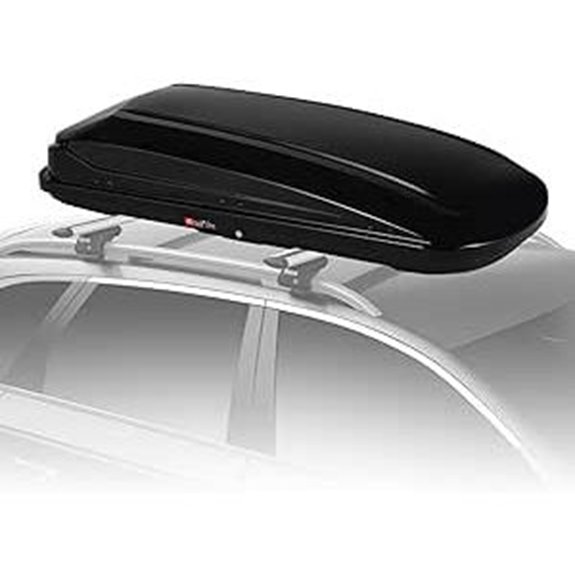 70-Inch Waterproof Roof Cargo Box with Security