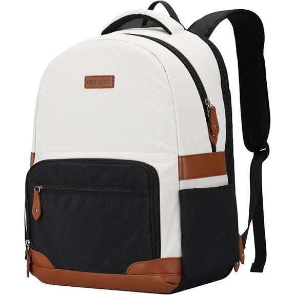RealCool 31L Water-Resistant Laptop Backpack for Travel