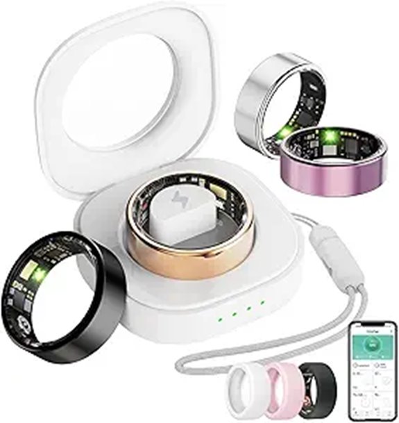 Smart Ring Fitness Tracker for Women and Men