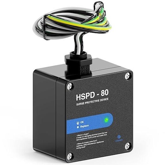 HSPD Square Whole House Surge Protector (HSPD-80)