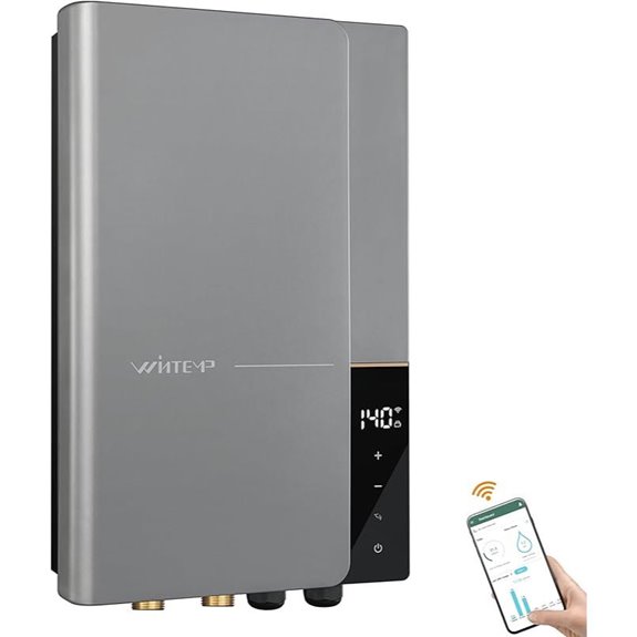 Electric Tankless Water Heater with WiFi Control