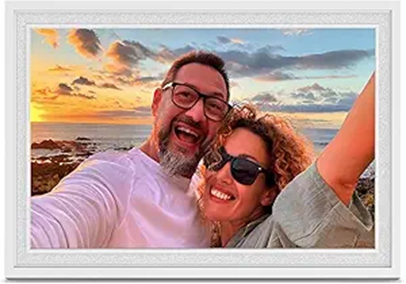 WiFi Digital Photo Frame 10.1 Touch Screen 32GB