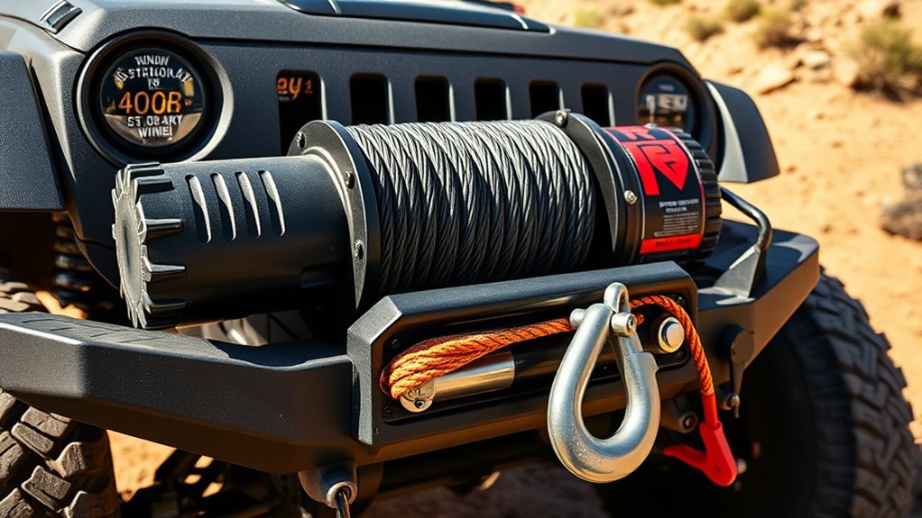 winch features and durability