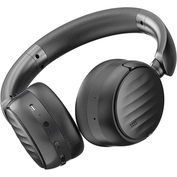 Bluetooth Headphones with Active Noise Cancelling (ANC)