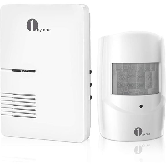 1byone Driveway Alarm with Motion Detector and Wireless Range