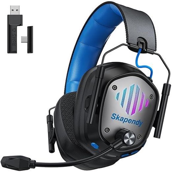 Wireless Gaming Headset for PS5 PS4 PC Switch