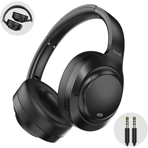 Wireless Noise Cancelling Headphones with 100H Playtime