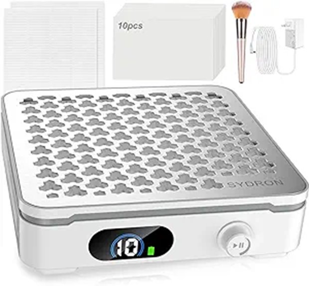 Cordless Nail Dust Collector with 10 Speeds