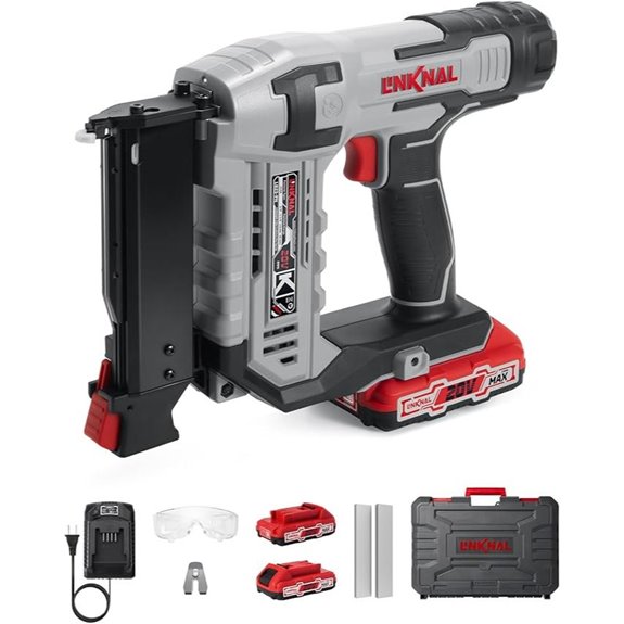 Cordless Electric Nail Gun with Batteries and Nails
