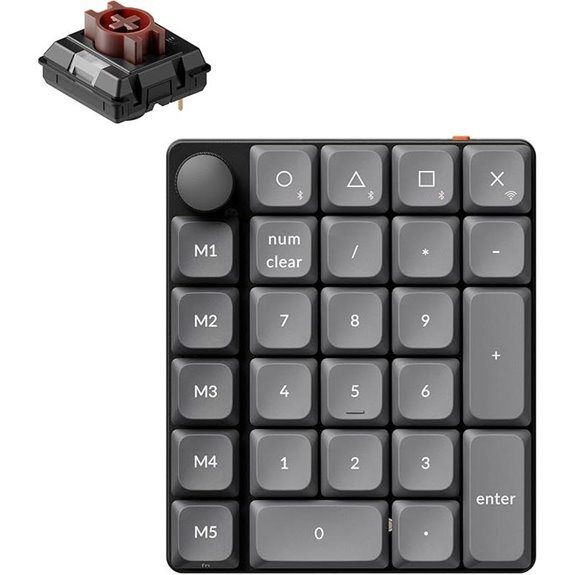 Keychron K0 Max Wireless Number Pad with RGB Backlit