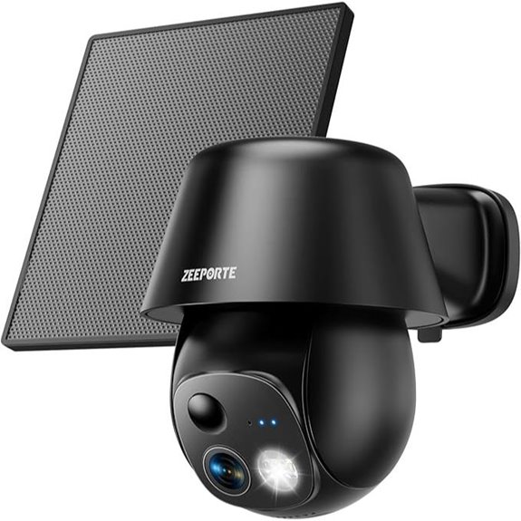 Wireless Solar Security Cameras with AI Motion Detection