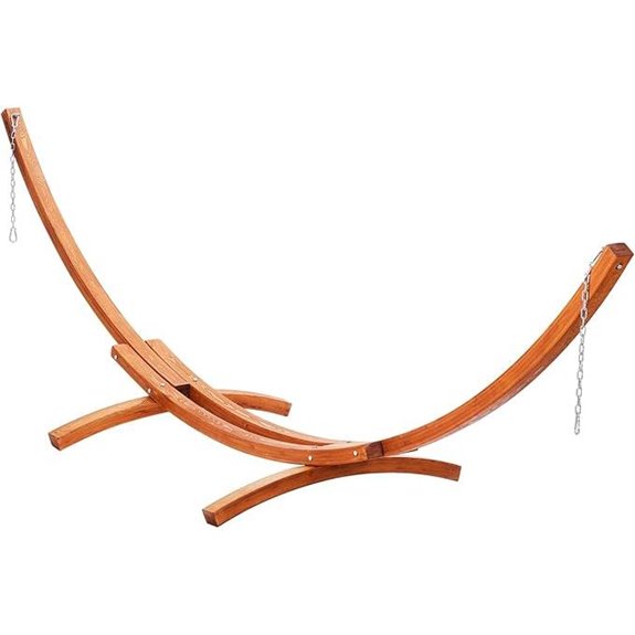 VEVOR Wooden Hammock Stand for Indoor & Outdoor