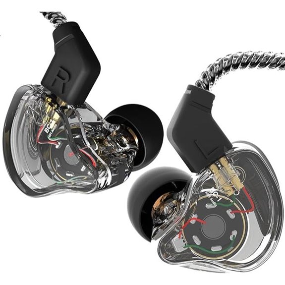 CCZ Yinyoo In-Ear Monitors with Ear Fins and Cable