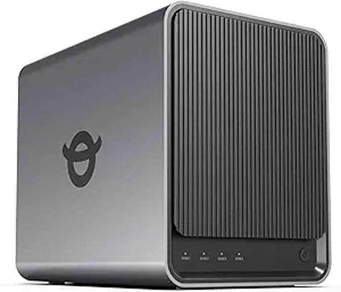 Yxk Zero1 4-Bay NAS with Intel N100 CPU