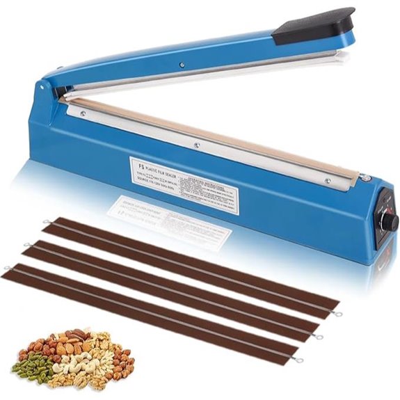 16-Inch Manual Heat Sealer for Plastic and Kraft Bags