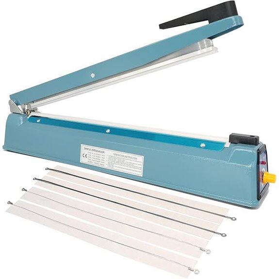 Impulse Sealer 16 inch Plastic Bag Heat Sealer