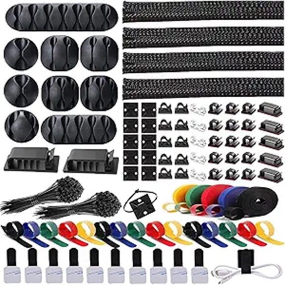 ELII 300PCS Cable Management Kit