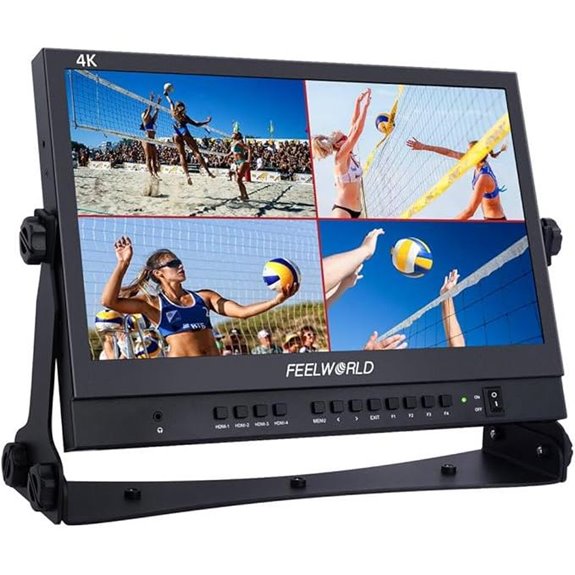 FEELWORLD ATEM156 4K 15.6 Quad-Split Monitor