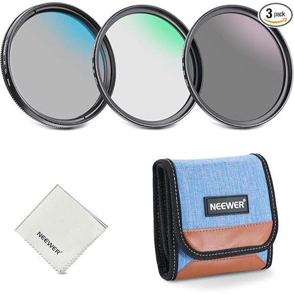 NEEWER 67mm Lens Filter Kit with Storage Case
