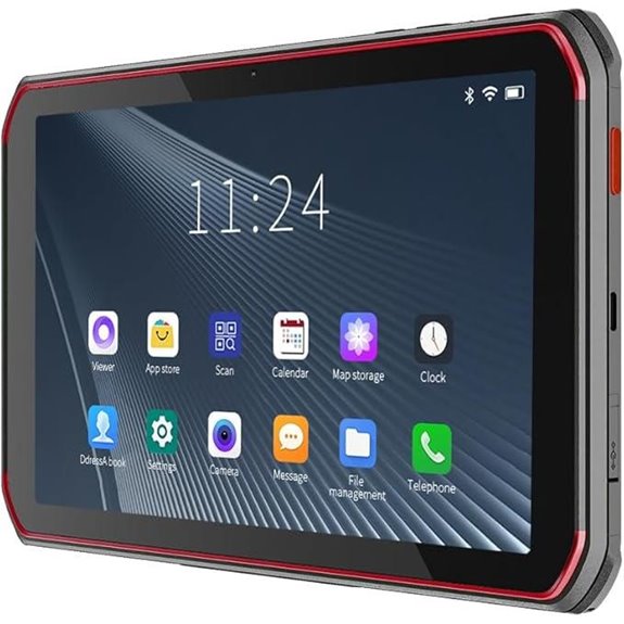 8-inch Rugged Android Tablet with Barcode Scanner