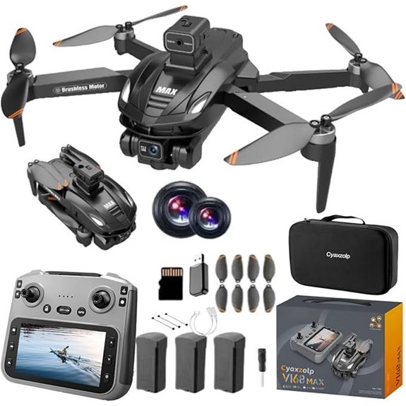 8K Camera Drone with GPS Obstacle Avoidance 3 Batteries