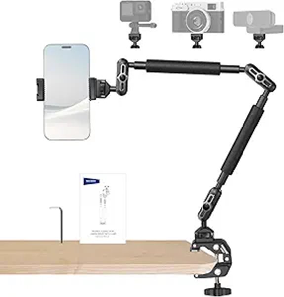 NEEWER 22 Magic Arm with Desk Clamp