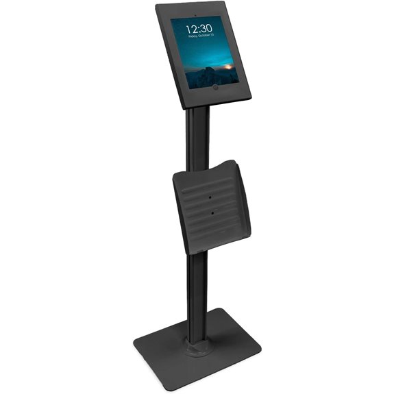 Mount-It! Anti-Theft Adjustable iPad Floor Stand