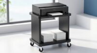 affordable label printer carts