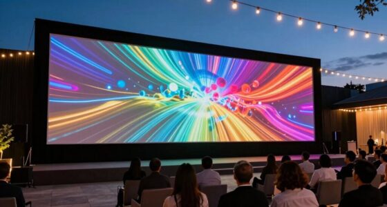 affordable large event screens