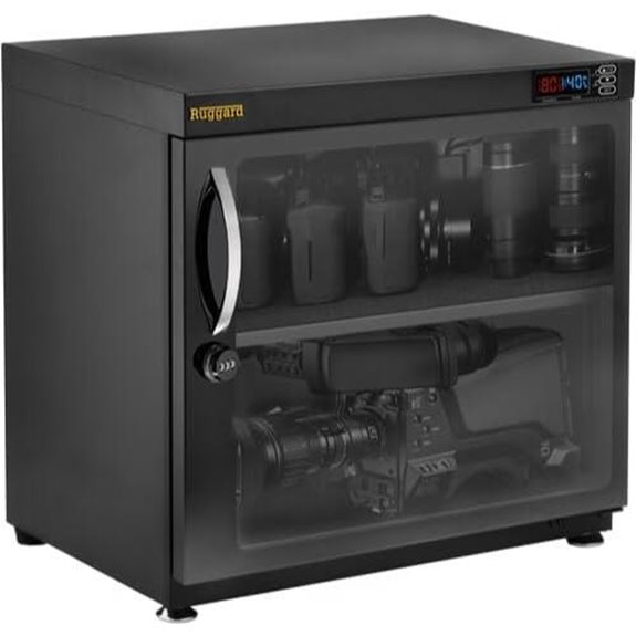 RUGGARD EDC-80LC Electronic Dry Cabinet (Black 80L)