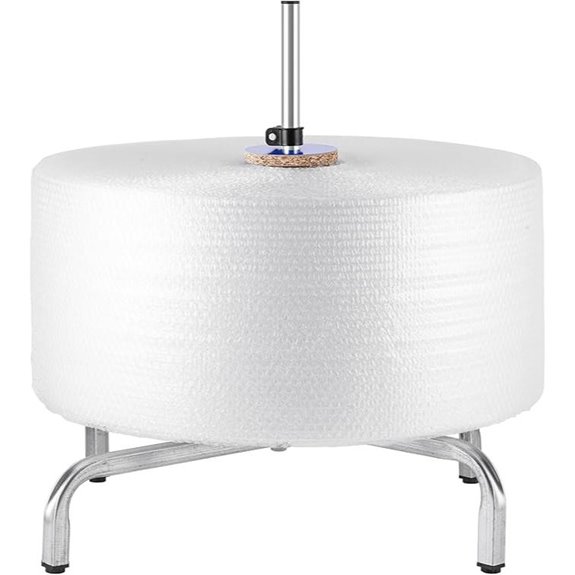 Bubble Wrap Roll Dispenser for Packing and Shipping