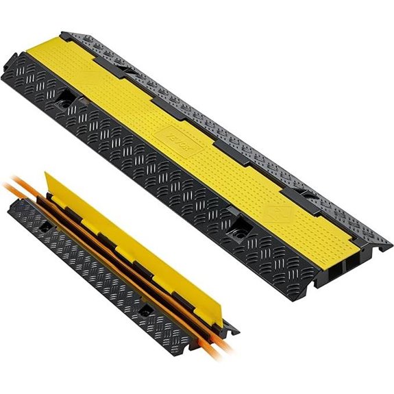 VEVOR Cable Protector Ramp 2-Channel 39.57