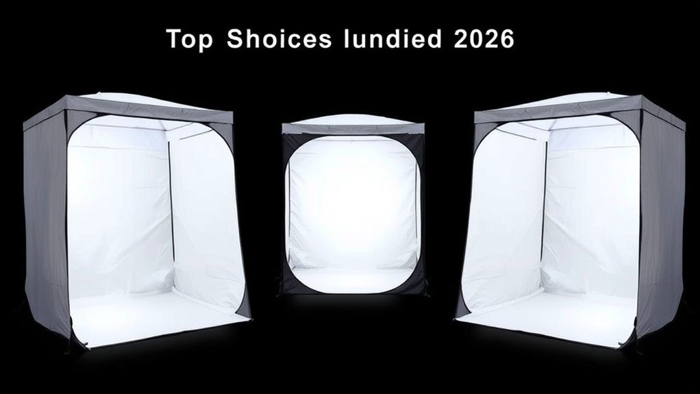 choosing large photo tent