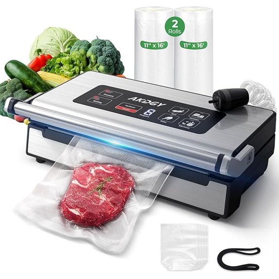 95Kpa Commercial Food Vacuum Sealer with Dual Pumps