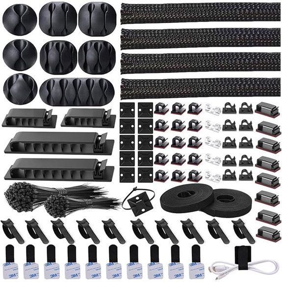 311-Piece Cable Management Organizer Kit