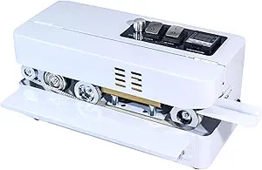 Continuous Bag Sealing Machine with Digital Controls