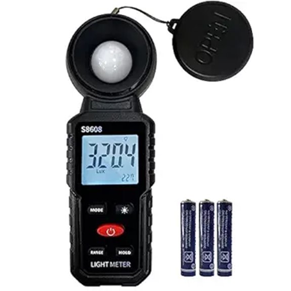 Digital Lux Meter for Lighting & Brightness Measurement