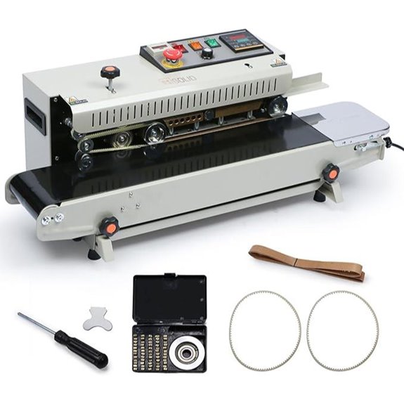 U.S. Continuous Bag Sealer with Digital Temp Control