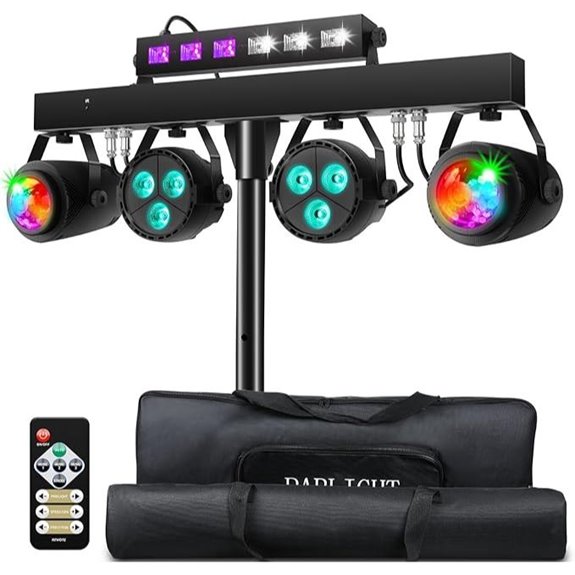 DJ Lights Package with Stand for Events