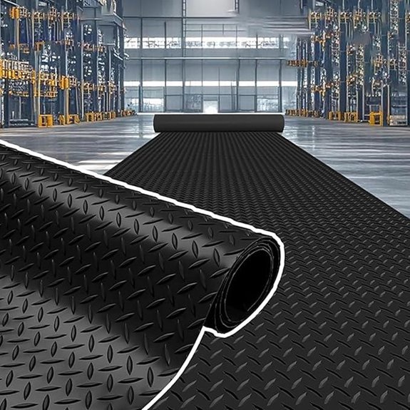 Heavy Duty Non-Slip PVC Garage Floor Mat