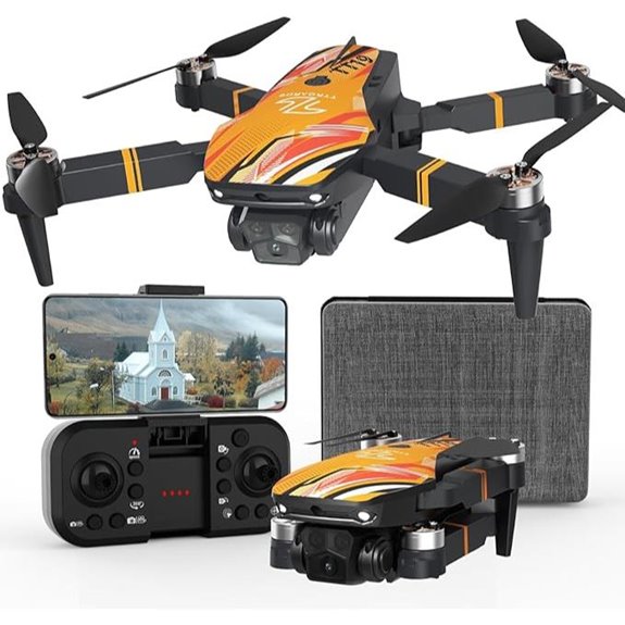 Foldable 1080P Camera Drone with Obstacle Avoidance