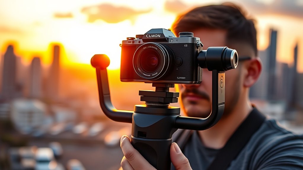 gimbal features for mirrorless