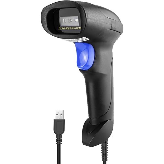 NetumScan USB 1D Barcode Scanner Handheld CCD